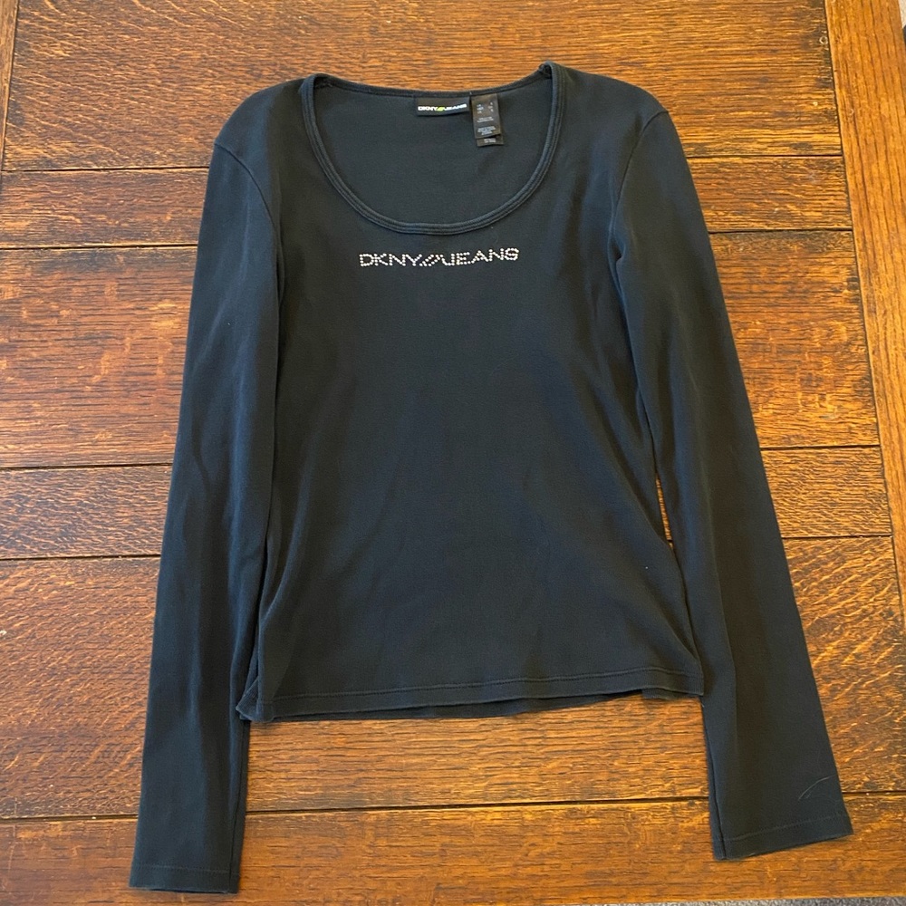 Dkny y2k long sleeve top!